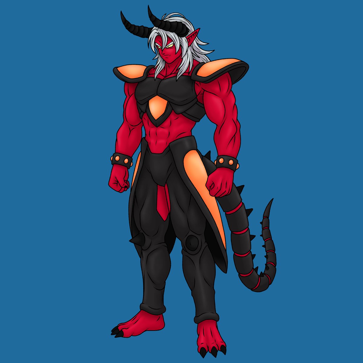 Zealot_Three's tweet image. Maou, @linklink117's character