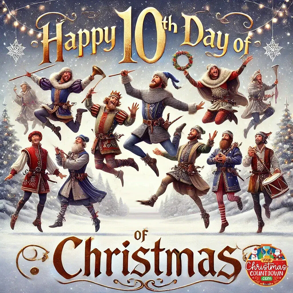 Happy 10th day of Christmas!
🕒 YourChristmasCountdown.com 🎄🎅
