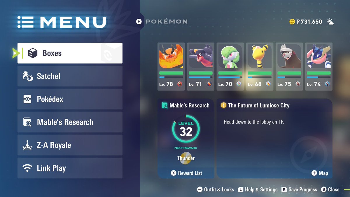 muser_lee's tweet image. Finally rolled credits with this basic team.