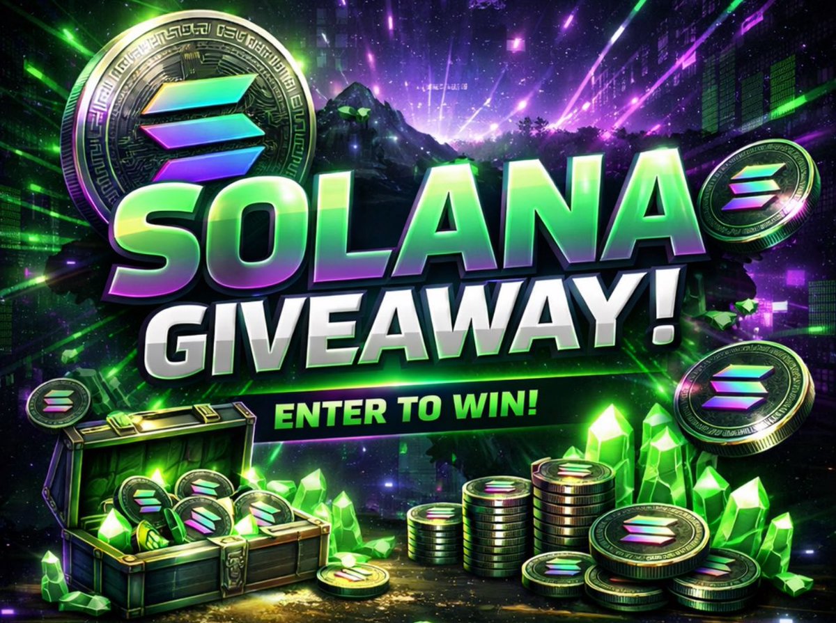 Lock In 🔒

Quick $25 In $Sol 💎

Follow Me &amp; Drop Your #Solana Addy 👇 

You have 24hrs ⏰