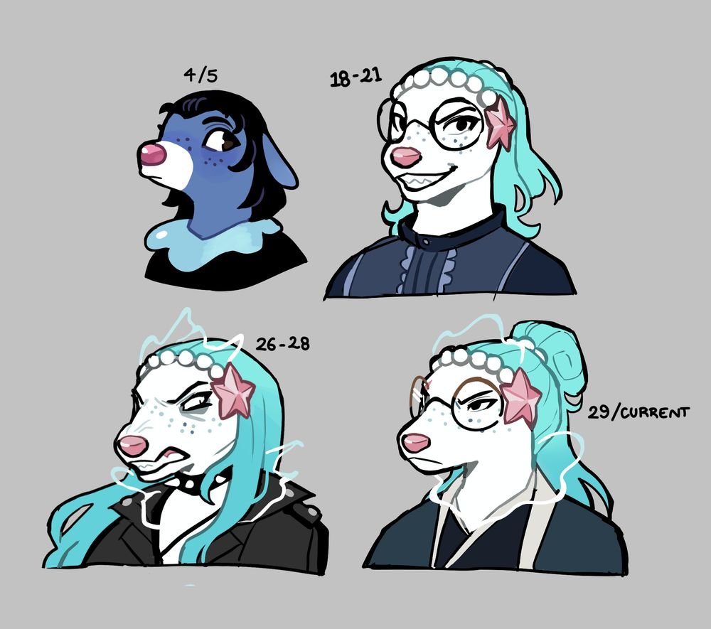 AkaPanuka's tweet photo. I love drawing Juno...some recent art of him at different ages 💞 https://t.co/C2lHzbrOBO