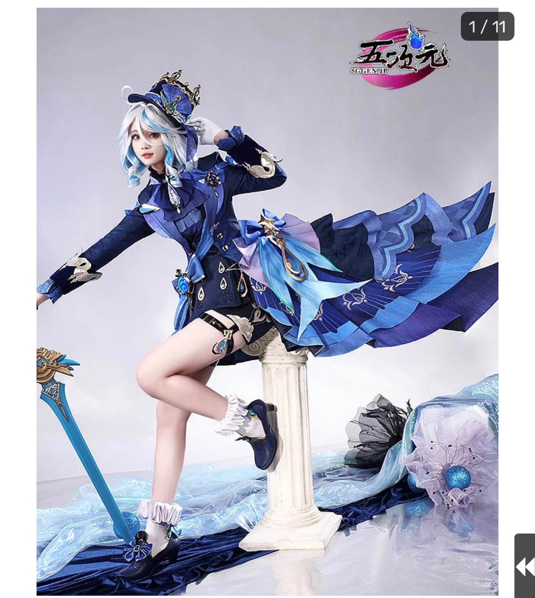 ytss175698's tweet photo. フリーナコスプレ欲しい、、、
汚れたら着れなくなるからできないけど、お金あったらこれで金粉とかペイントやってみたい https://t.co/y0jMlqtcwh