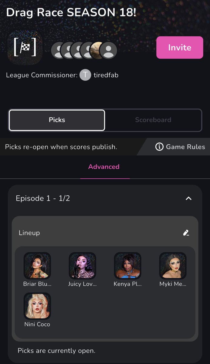 BlueOctober_91's tweet photo. Blessed that I had #NiniCoco on my list tonight!!!! #Dragrace18 https://t.co/2y7snhZM72
