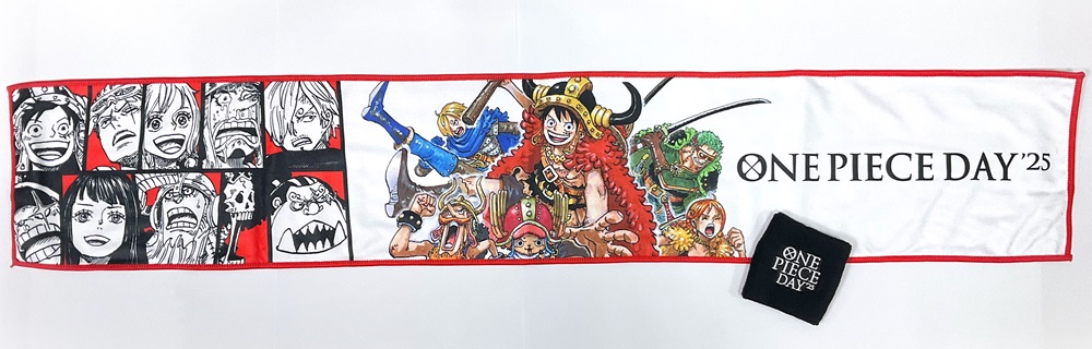 🔥おすすめ商品🔥原画商品 ONE PIECE DAY'25 マフラータオル＆リスト