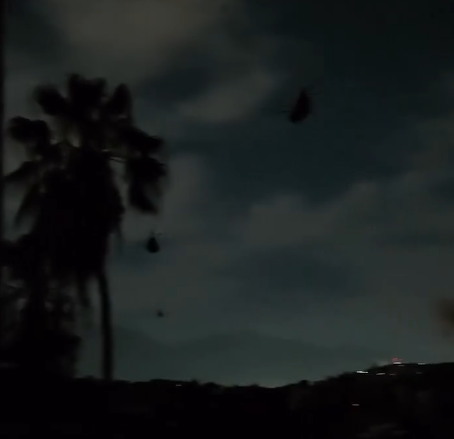 NOW: Multiple Chinook helicopter spotted over Caracas, Venezuela.