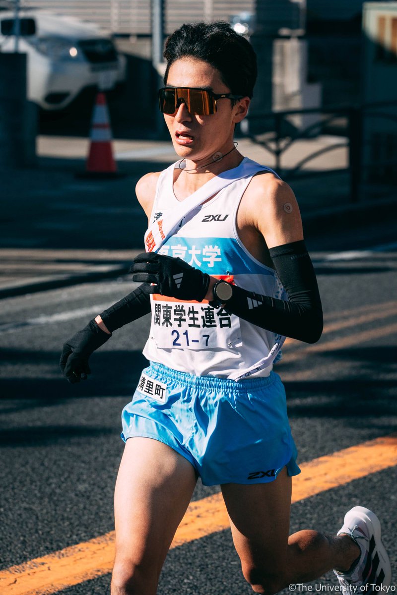 東大・秋吉拓真が箱根駅伝復路7区で区間4位相当の快走