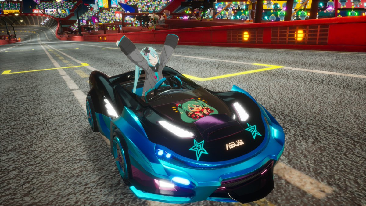 FutureSoundStar's tweet image. Hate waiting but least I got some good angles with this neat car!
#SonicRacingCrossWorlds