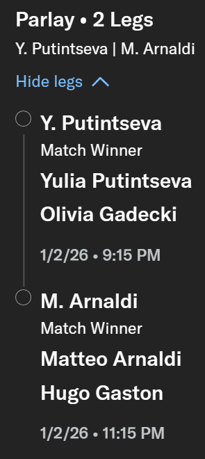 SheetBlueCo's tweet image. Adding Tennis Tonight 101 Line, Tail or Fade. #GamblingX #GamblingTwitter #GamblingCommunity #SportsBettingX #Sheetblue @DubClub_success dubclub.win/KOKO_KOLTON/ Tennis Only Section will be new this week sometime, when I finish up some Masonry Work. GL if you tail, might want to…