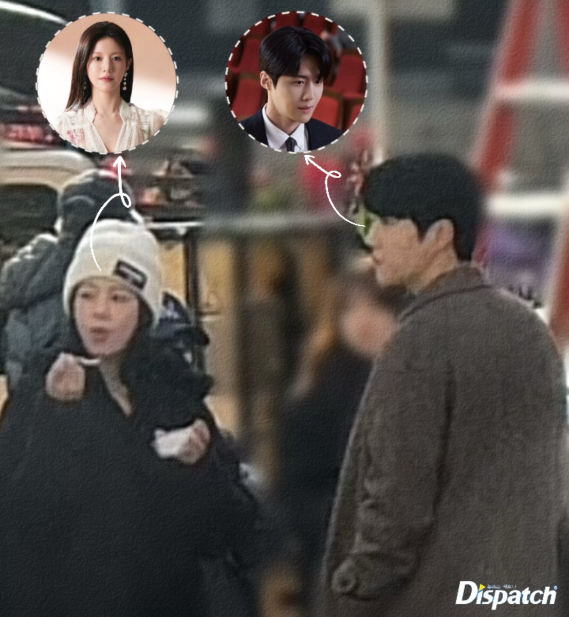 seondusik's tweet image. [BREAKING] Actress #ChaMuhee is reportedly in a relationship with her interpreter, #JooHojin 🚨❤️

According to Dispatch, the couple was spotted enjoying a romantic date in Canada, showing affection despite their busy schedules. ❄️🇨🇦

Her agency is currently checking the facts.
