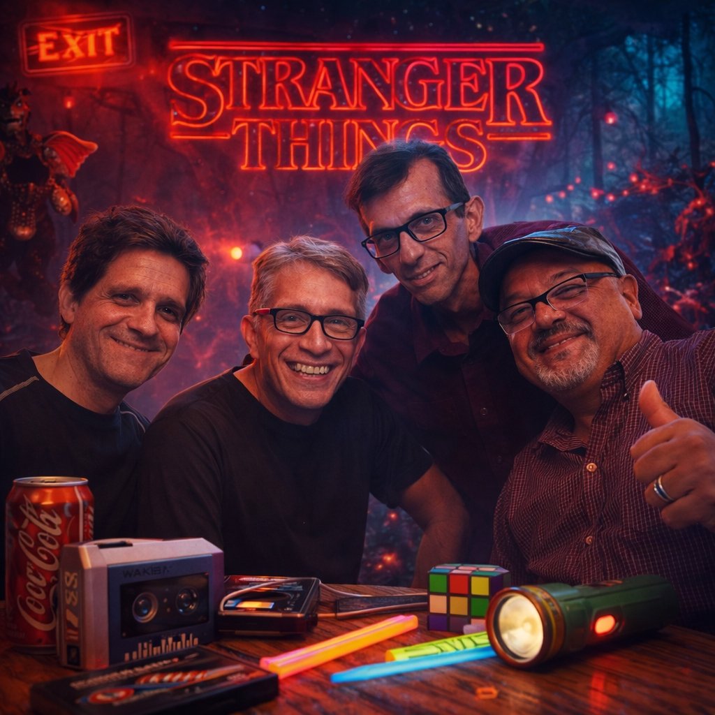 superleo99's tweet photo. Los que fuimos chamos en los 80 disfrutamos #StrangerThings porque nos recordó lo que era tener amigos antes de las redes, los celulares y el internet. 

Tal vez no fué el mejor final, pero tuvo esa carga emotiva entre los personajes con los que siempre nos identificamos. https://t.co/64lSRQPdmt