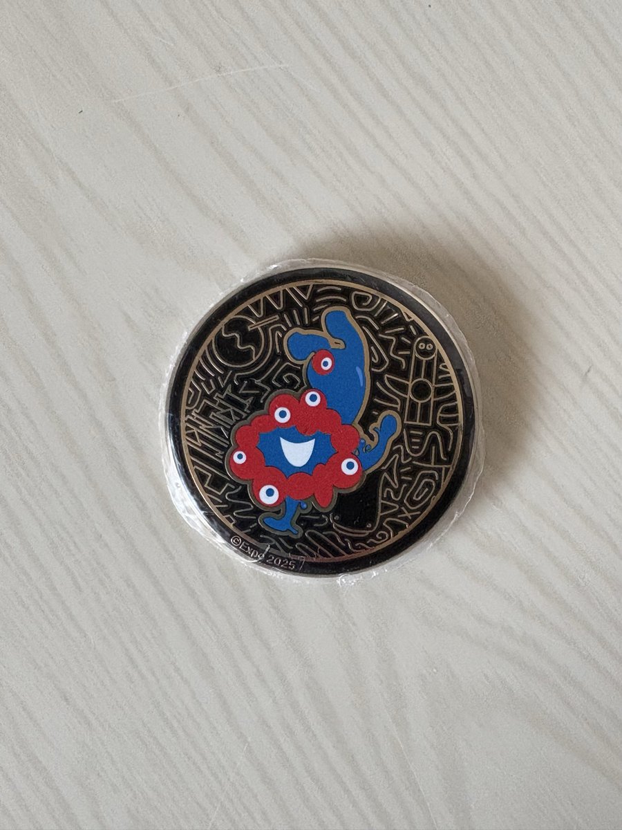 26. ミャクミャクメタルアートバッジ 全15種シリーズ #ミャクミャク