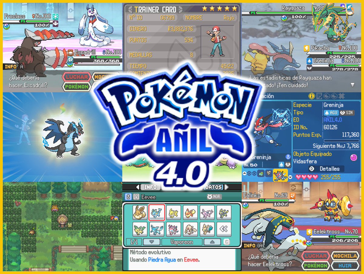 ⭐ EL ADIÓS A POKÉMON AÑIL: DEFINITIVE EDITION ⭐

Hace unos meses comenzó nuestra aventura para traeros la actualización más ambiciosa hasta la fecha de Pokémon Añil 3.0. De esa idea nació Pokémon Añil: Definitive Edition, disponible desde septiembre.

Desde entonces hemos