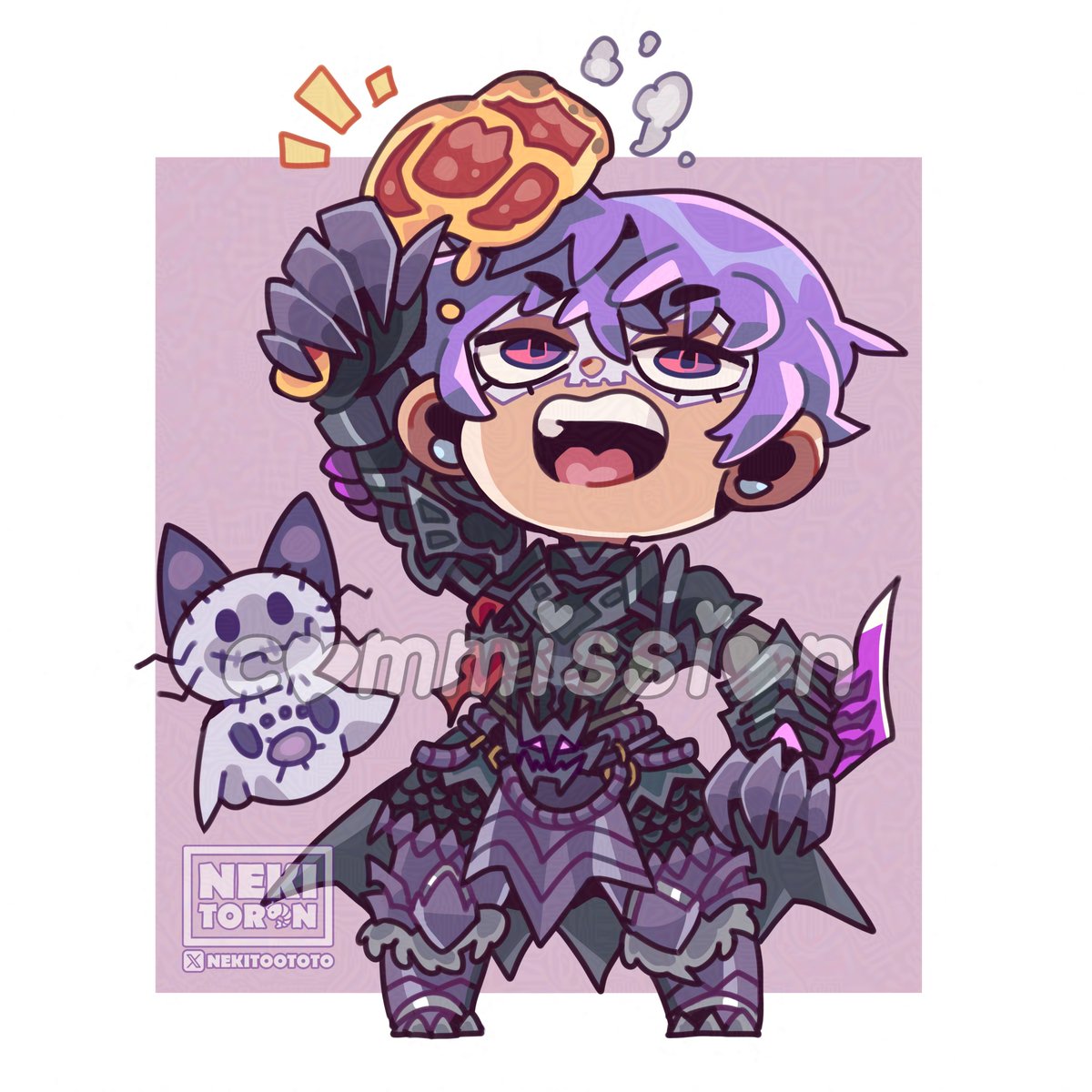 Stiq at a big celebration 🔥🔥
Commission for: <a href="/Stikkue/">Stiq 🌑</a> 
#original_character #commissionsopen