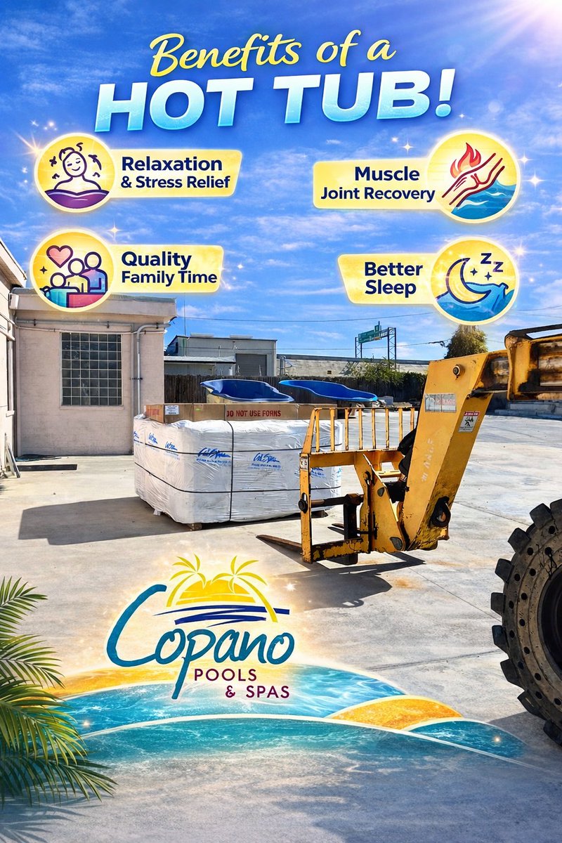 CopanoPools's tweet image. 🔥 DELIVERY DAY = RELAXATION LOADING 🔥
There’s nothing better than watching your brand-new hot tub arrive… except soaking in it

#CopanoPoolsAndSpas #HotTubLife #RelaxAtHome #BackyardGoals #SpaDayEveryDay #LuxuryLiving
