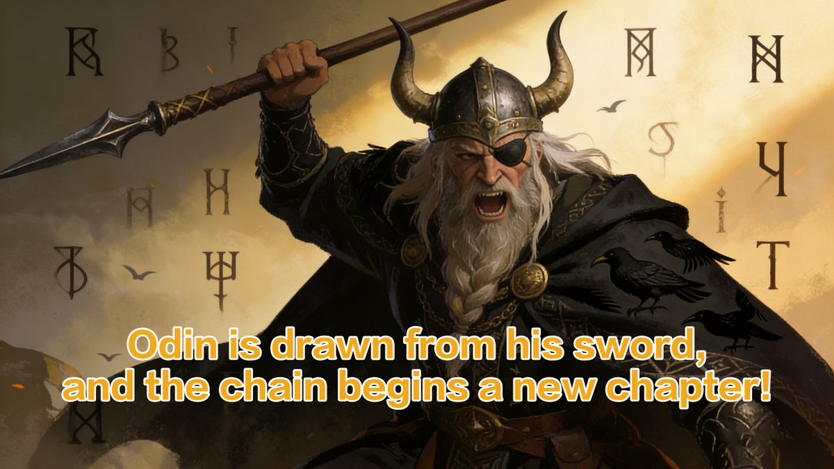 ⚔️ Odin is unsheathed, a new chapter begins! Hardcore players in the decentralized ecosystem, assemble now!