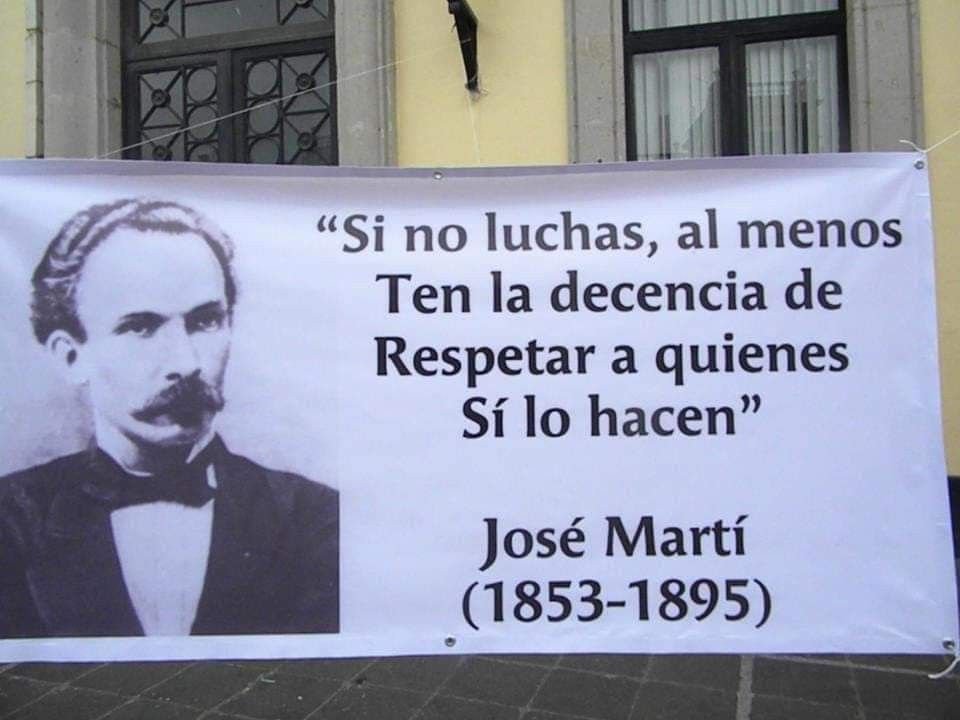 MPaulaSchapo's tweet photo. Muy de adolescente fueguino actual decir "el José" en referencia al colegio. Es José Martí chicxs, ok? a lo sumo "el Martí" en referencia al poeta que decía estas cosas... https://t.co/AxXF58x1xM