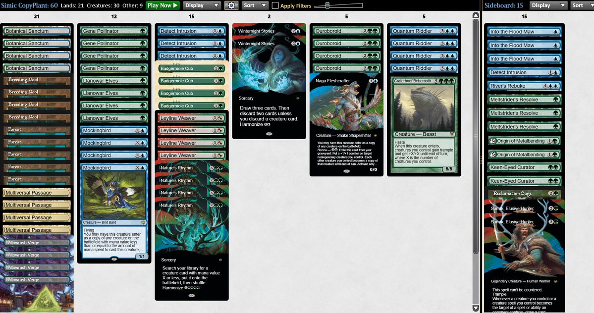 YungDingoMTG's tweet image. Won the (not) first Standard Challenge of 2026 with an updated version of the Ramp Deck we won with a couple days ago. I cut the red completely and focused on Badgermaxxing which was much better! Sideboard coming this weekend over on my @TryMetafy 😁