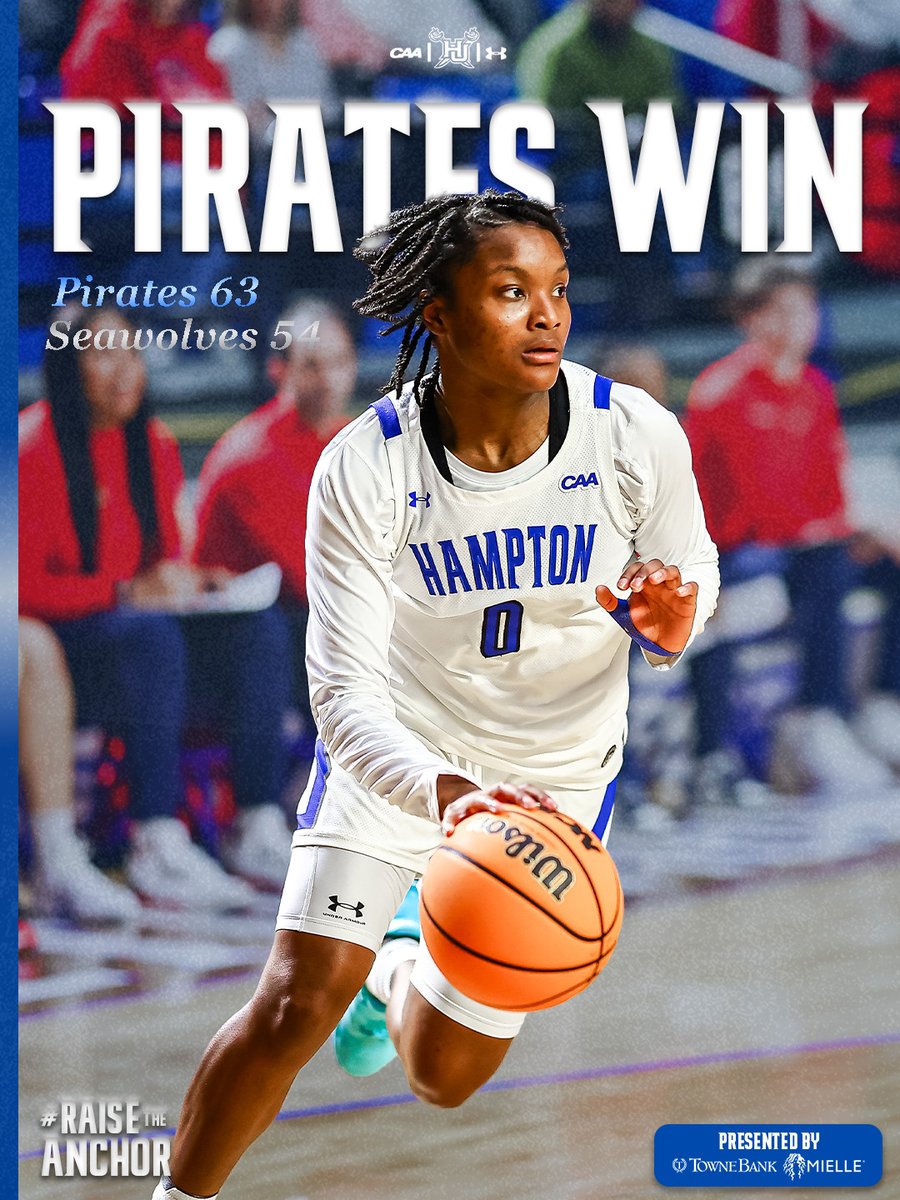 Hampton Pirates Women's Basketball tweet media