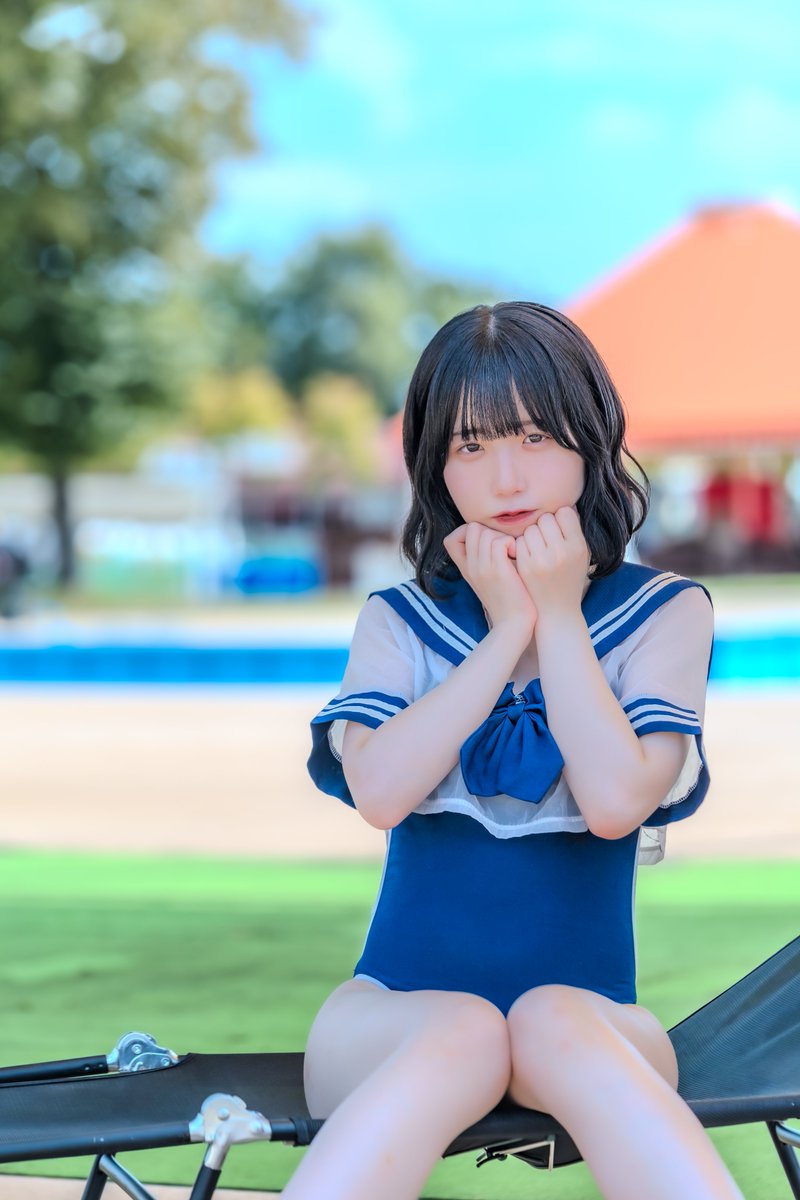 原画ポートレート 18話 RT @hrofelix: 莉樺さん @dc95rk 「 青色世界 」 #ポートレート