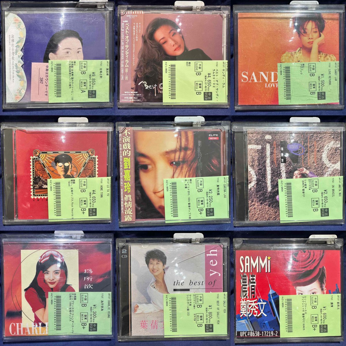 レオンライ　アジアンポップス　おまとめ　CD&VCD7枚