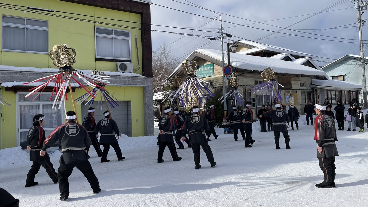 謹賀新年
令和8年1月3日、岩手県二戸市浄法寺で、新年の出初式が行われました。
#岩手県　#二戸市　#カシオペア連邦