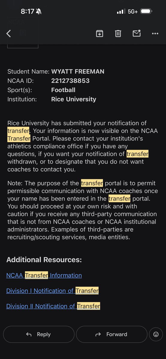 Wyatt Freeman tweet media