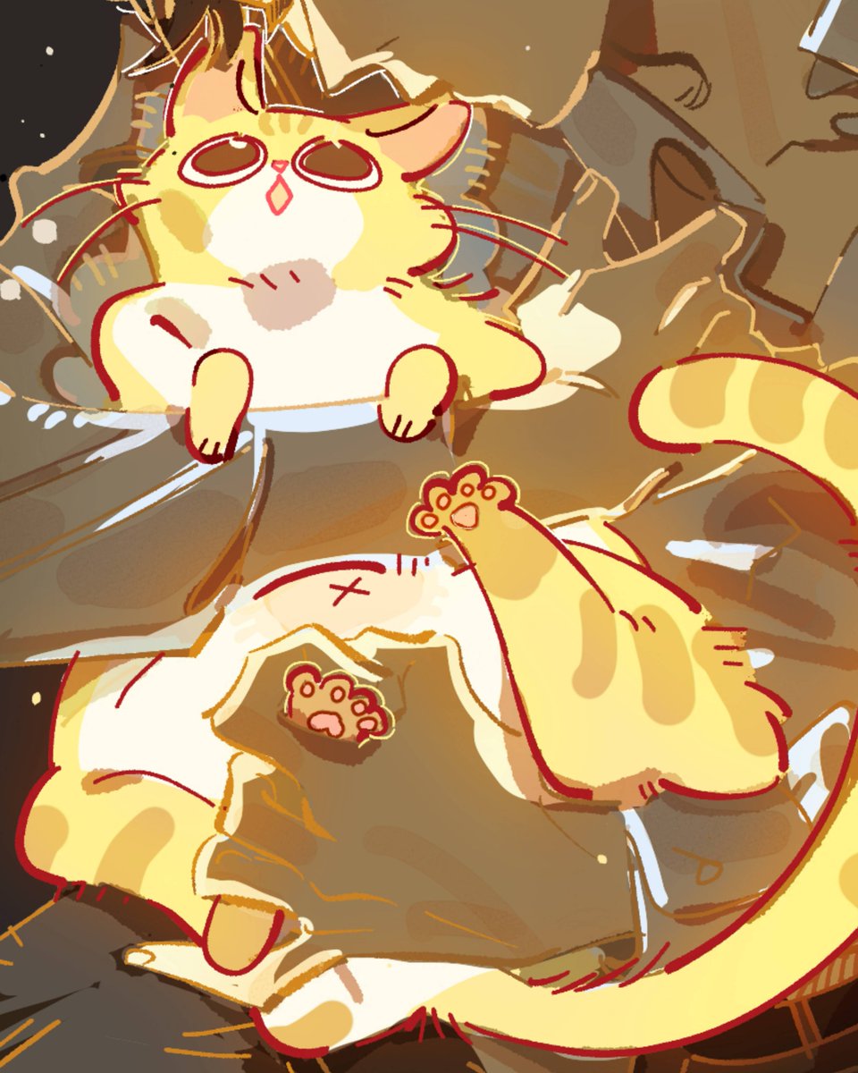 'cat. the reason i haven't given up yet.'

joining #cspcontest46  with cats theme🐱✨️!! i think of cats as hope. fo someone, cat may be the light of their life.

app: clip studio paint