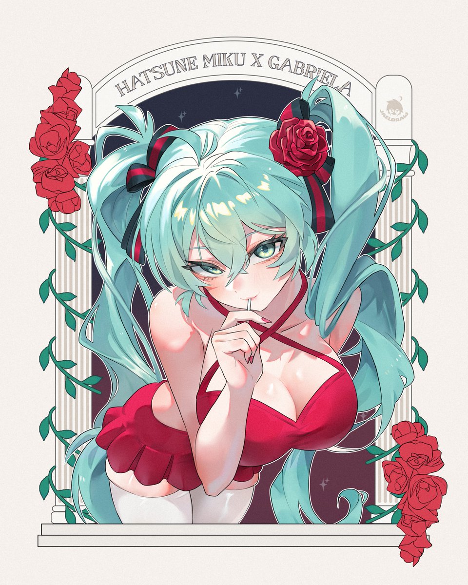 Que más azulitos 💙✨
Primer dibujo del año y obviamente tenía que traer a Hatsune Miku x Gabriela. Empezamos este 2026 con mucho azul y mucha inspiración, espero que les guste tanto como a mí 💫
-
-
-
#hatsunemiku #miku #fanart #KATSEYE #gabriela