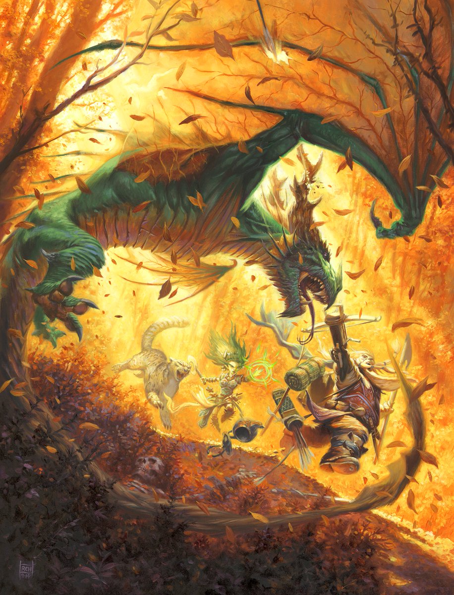 cimerians's tweet image. Heroes of the Wild art by Ralph Horsley
#Pathfinder