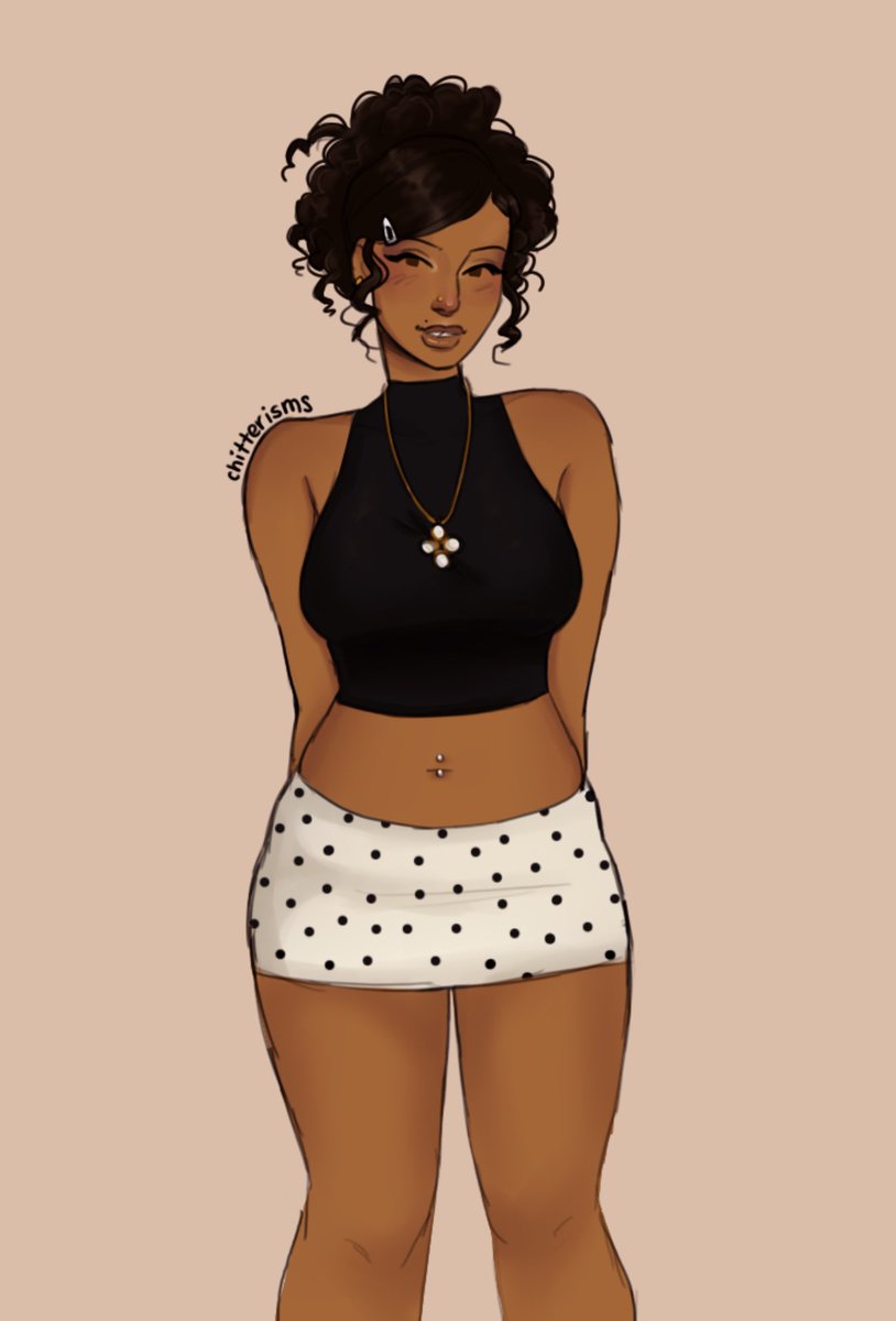 chitterisms's tweet image. u can tell i haven’t drawn anything in so long cuz i did the hand cheat idgaf .. anyways here is vani again ….