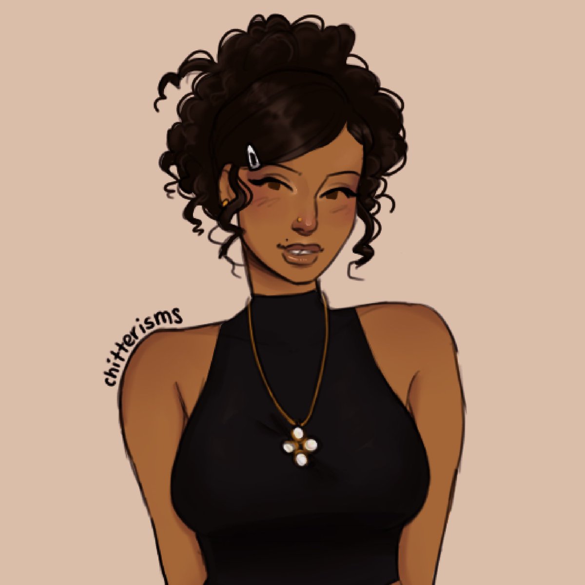 chitterisms's tweet image. u can tell i haven’t drawn anything in so long cuz i did the hand cheat idgaf .. anyways here is vani again ….