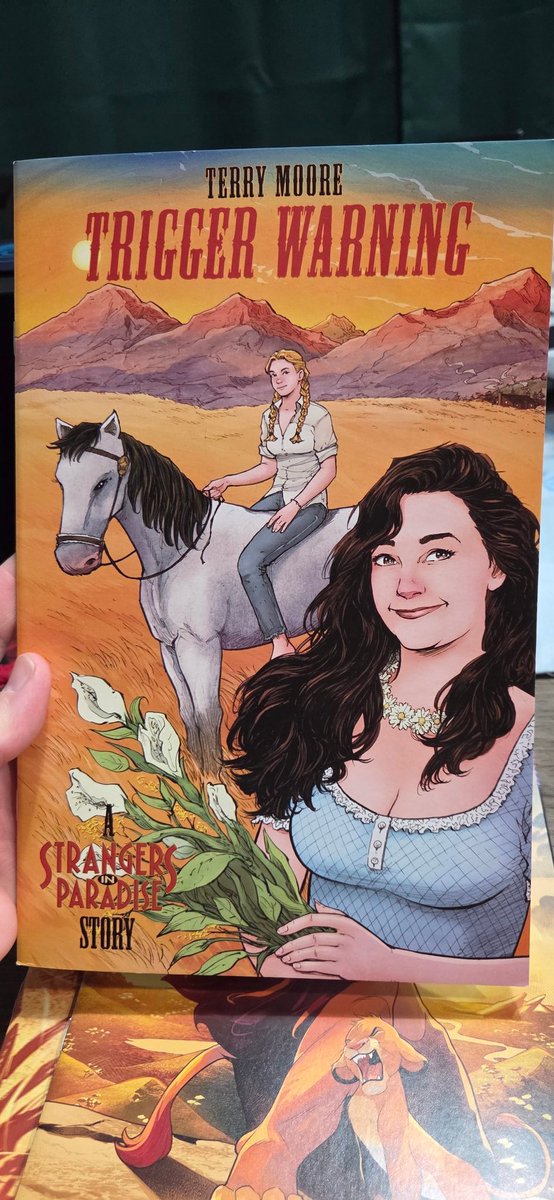 WayHaughtElf's tweet photo. Found a new #QueerComicBook at my local comic shop! Western and Queer, I'll take it!😍
#ComicBook #TerryMoore #WesternComic https://t.co/5iQCYtnbxO