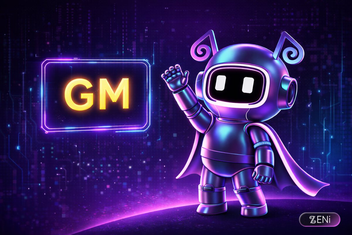 ZENi_io's tweet image. GM, Zenners ☀️

ZENi turns social + on-chain signals into measurable, verifiable commercial value 📈
Data + Intelligence = the InfoFi Economy 🧠📡💎

Quick poll for 2026 👇
⭐️What signal should ZENi track more?
A. Sentiment 📊 
B. Intent 🎯 
C. Narratives 🌀 
D. Wallet/On-chain…