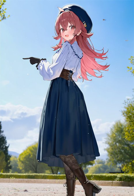 絵柄遊びのついでに果穂ちゃん こういう童貞オタクくんの好きそうなファッション好き(偏見)