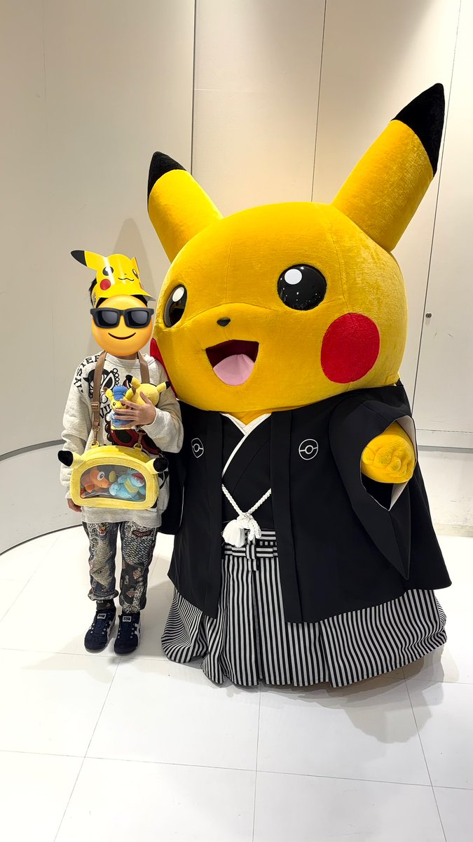 よかったねぇー☺️
#ピカチュウ
#ポケモンセンターメガトーキョー