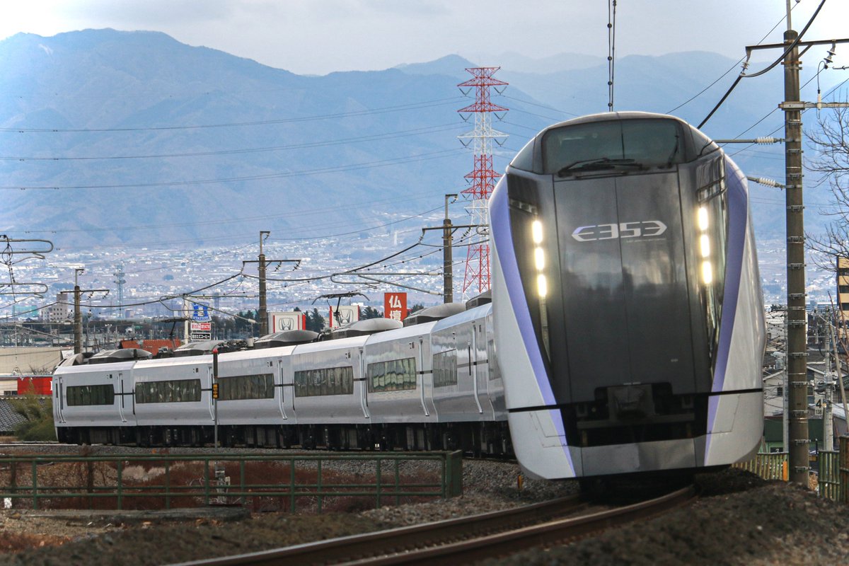 E353系［都モト］S101編成
‣‣‣@竜王駅〜塩崎駅（中央本線）
#E353系　#中央線