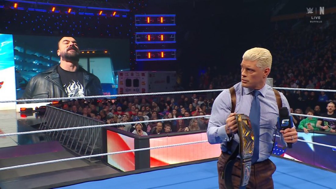 WrestleOps's tweet image. Drew McIntyre reveals the stipulations for the ‘3 Stages of Hell Match’ against Cody Rhodes next week:

• 1st Match — Straight Wrestling Match
• 2nd Match — Falls Count Anywhere Match
• 3rd Match — Steel Cage Match

#SmackDown