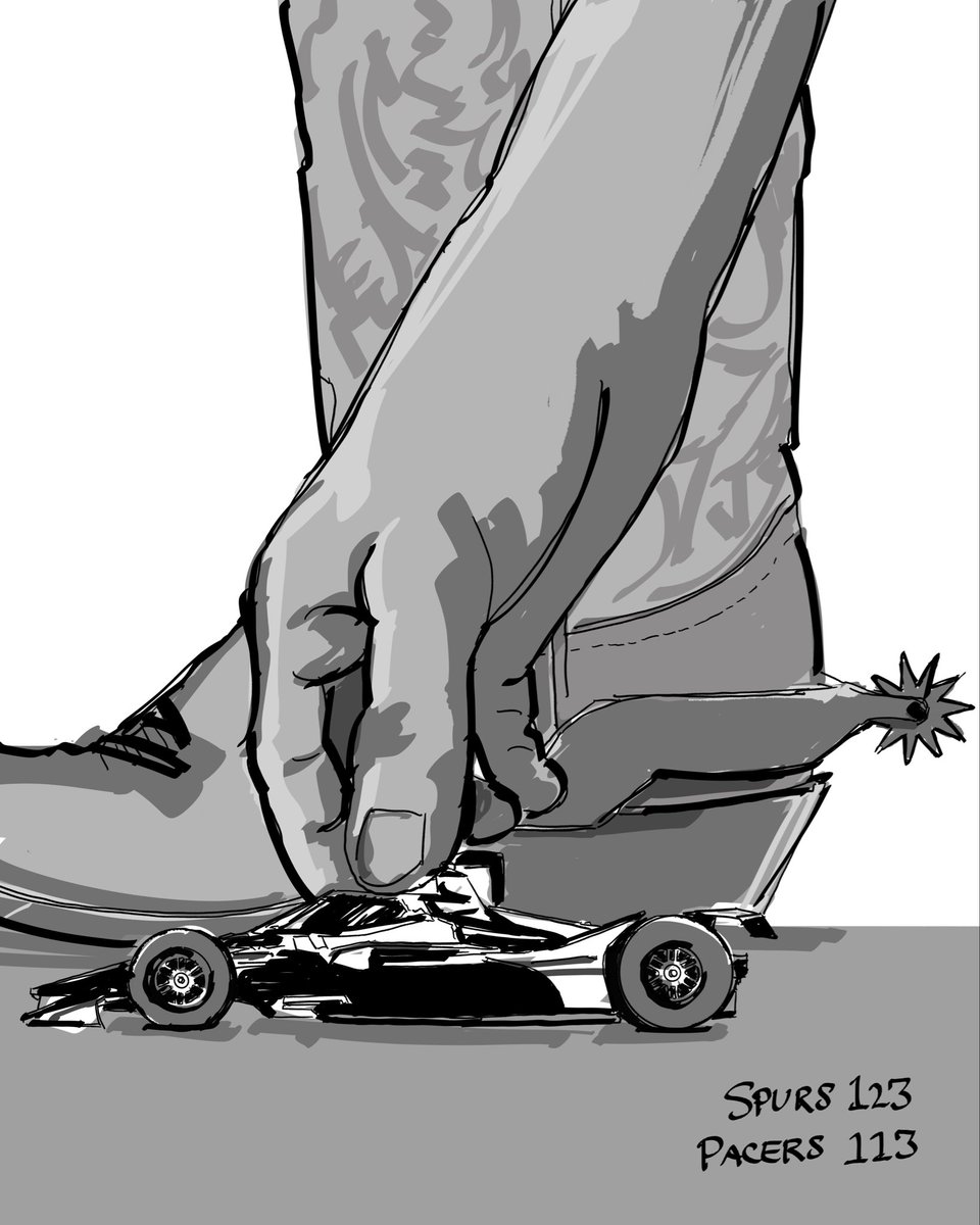 brianellingboe's tweet image. 🎨 @spurs roll into Indy and get the win

25-9
GSG