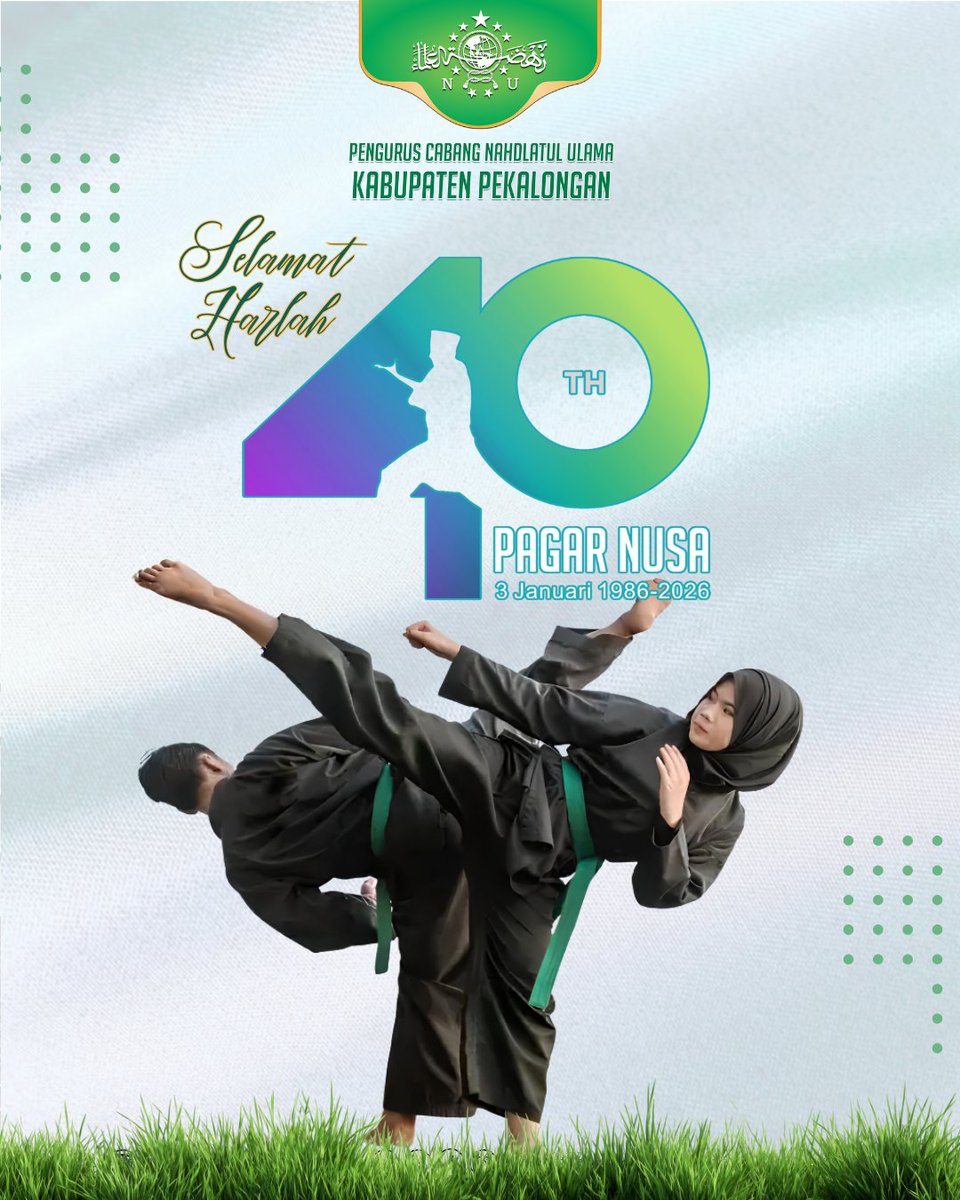 Selamat Harlah Pagar Nusa ke 40 Tahun 

3 Januari 1986 - 3 Januari 2026