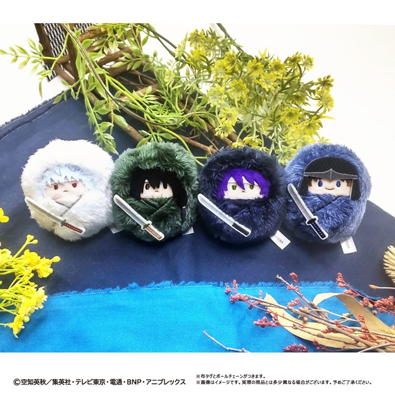 銀魂 きぐるみマスコット まとめ売り アニメイトオンラインで予約受付中！ 銀魂 くるみたぴぬい 攘夷四天王