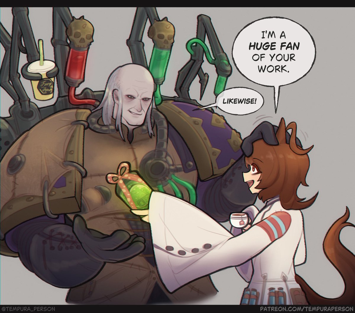 think they'd get along well?