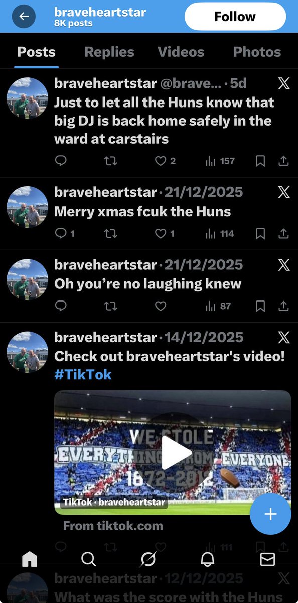 AH_RFC7's tweet photo. @braveheartstar @TheRangersEnd Obsessed wee fanny 😂😂 https://t.co/OUlvBK8qAT