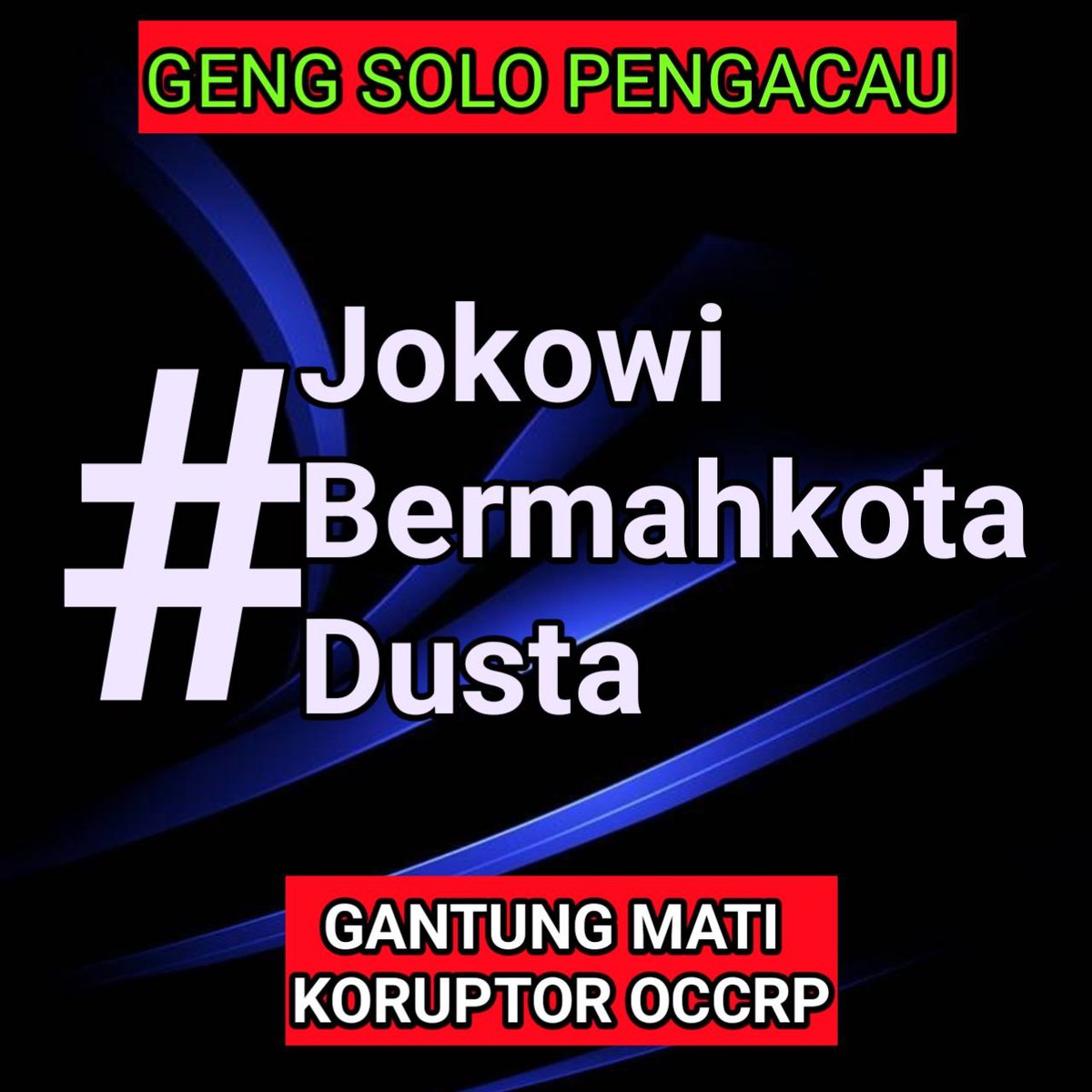 <a href="/Srik4ndiMuslim2/">SrikandiMuslim2</a> Hanya manusia berijazah palsu yang tidak mau menunjukkan ijazah Palsunya, semua kekacauan ini terjadi krn aparat keparat begitu Pro Jokowi dgn segala kebusukannnya.
Presiden <a href="/Prabowo/">Prabowo Subianto</a> mohon sefera ganti Kapolri 🙏🏼🙏🏼🙏🏼
#JokowiBermahkotaDusta
#JokowiBermahkotaDusta