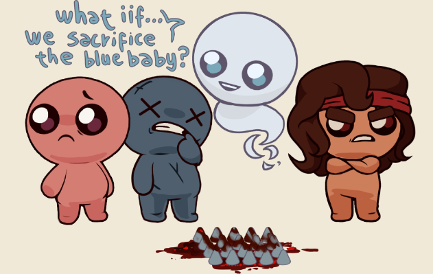 how it goes so far...
#tboi