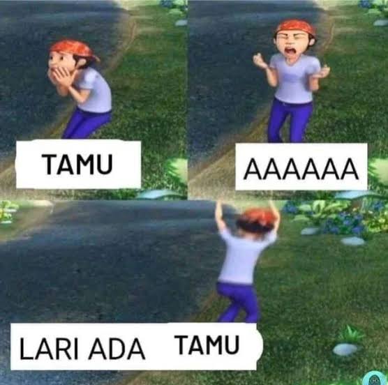 MasPegasus's tweet image. Gw tiap ada tamu