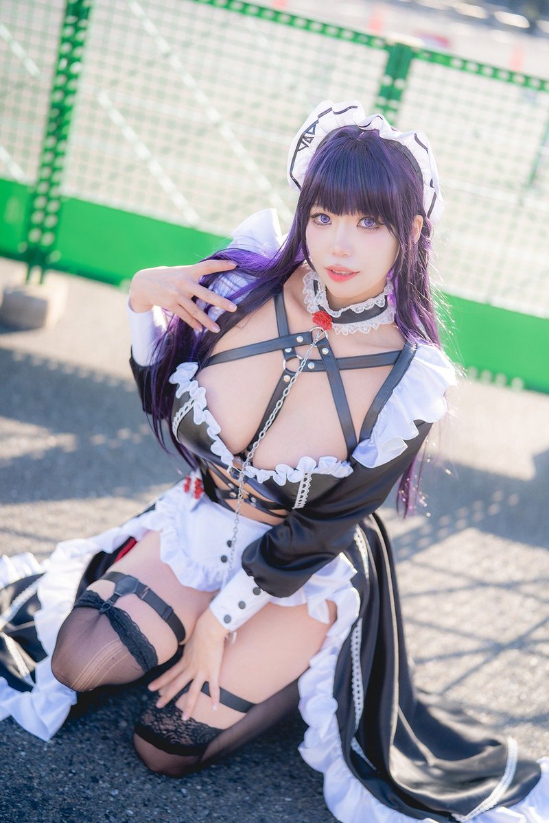 Gyani_cos's tweet image. C107/ Nikke 
Mihara maid❤

photo. @Gaeaforce