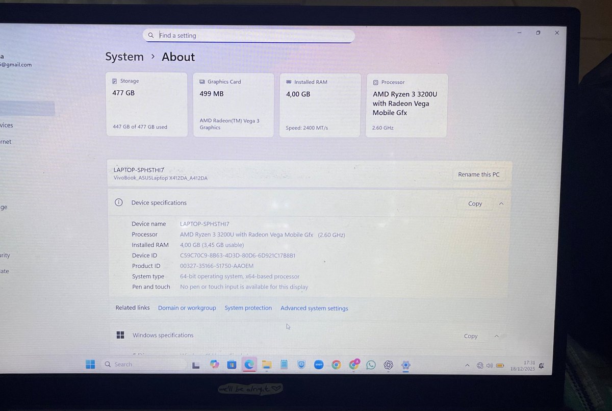 cokellate's tweet image. wts laptop Asus Vivobook X412DA A412DA
* Processor AMD Ryzen 3
* RAM 4 gb
* SSD 512 gb
* 13 inc
Kalau mau tanya langsung dm
#wtb #wts #laptop #zoanuang jual beli elektronik zonabu