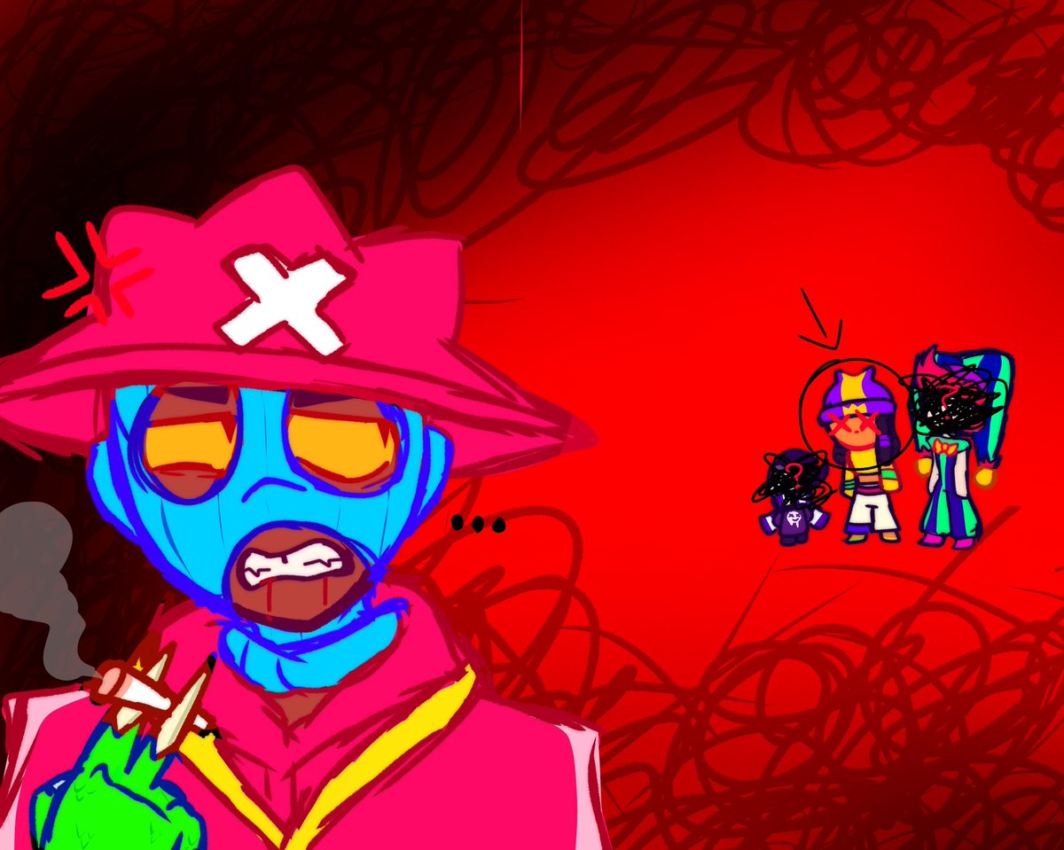 :p
El dibujo está feo a propósito . Esto es solo la imaginación del pequeño ollie . El está muy molesto con mina 

#BrawlStars #BrawlStarsollie #brawlstarsmina #AU #TheChaosStars  #brawlstarschester #brawlstarsedgar