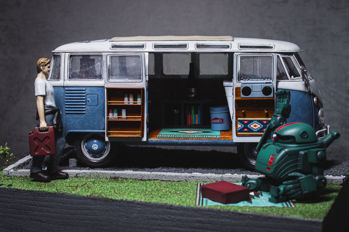 車中泊で旅に行くのが好きなので、自分がワーゲンバスを買ったらどんな