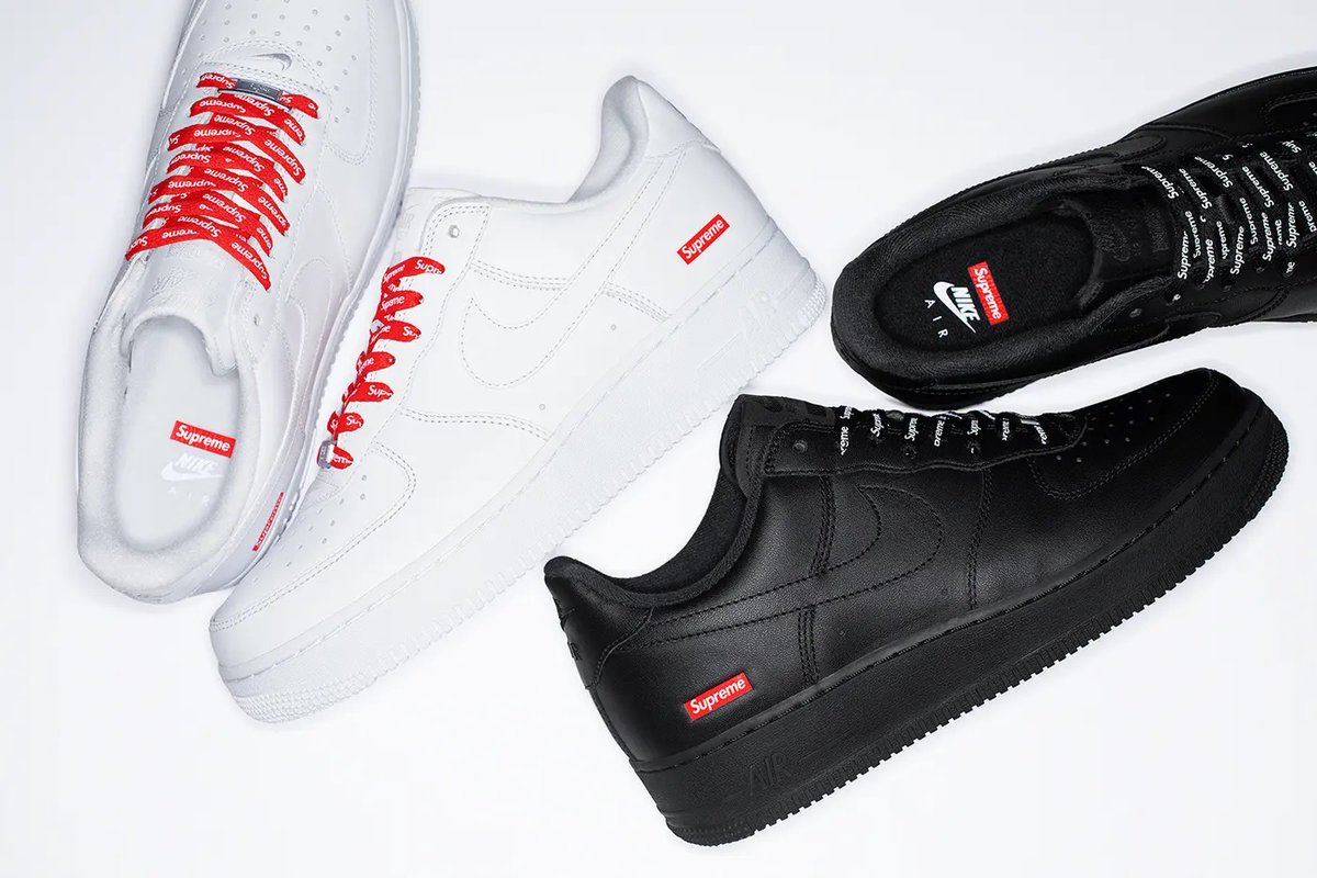 Supreme_plus's tweet image. Supreme / Nike Air Force1 Low        

1月4日、AF1-Lowリストック       

白x白、黒x黒 2カラー  / 定価18,150円税込

シューズカテゴリリンクや着画像集など、シュプリームプラスで公開中↓
supnyplus.com/2026/01/03/sup…